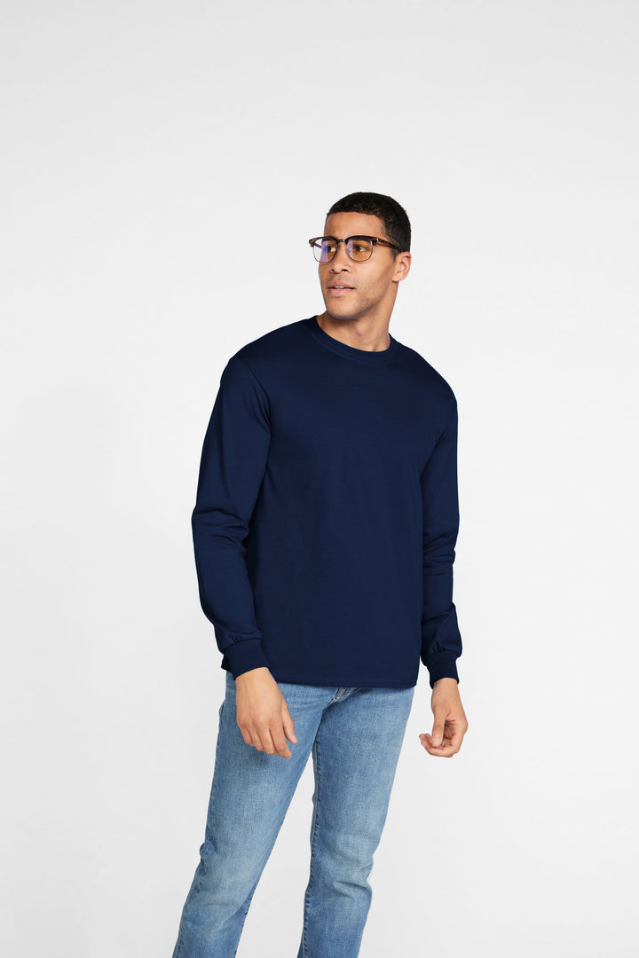 Gildan Ultra Cotton Unisex adult long sleeve t-shirt GD014
