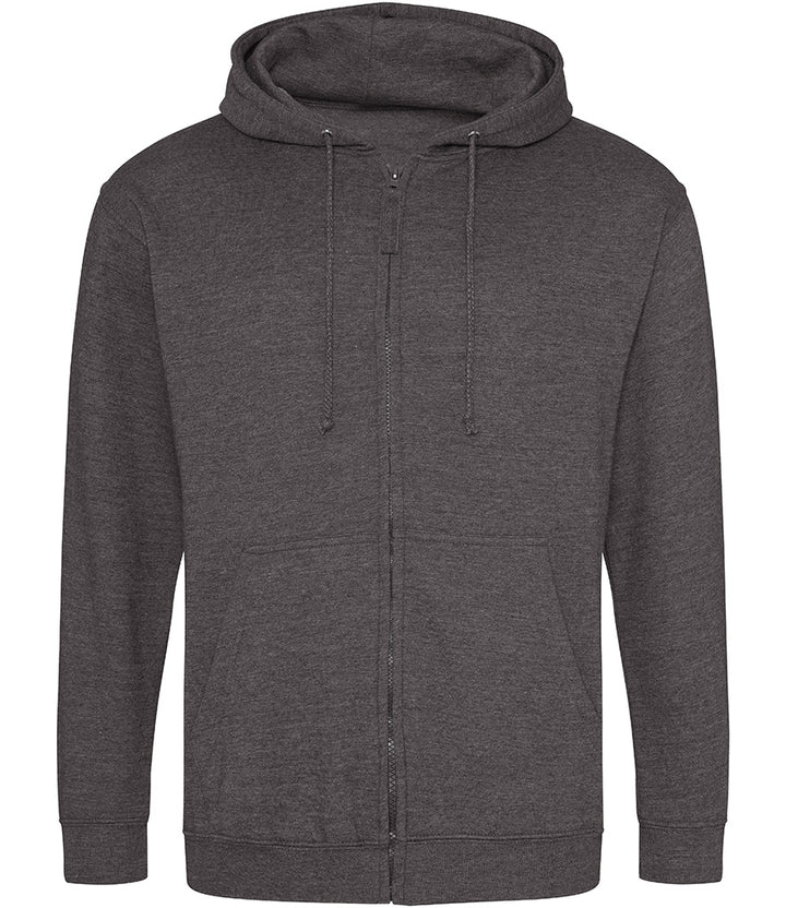 AWDis Zip Up Hooded Sweatshirt JH050