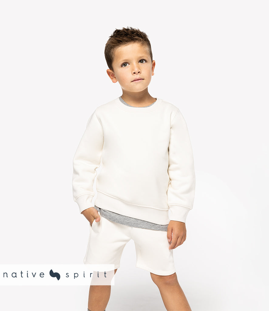 Native Spirit Kids Crew Neck Sweatshirt NS403