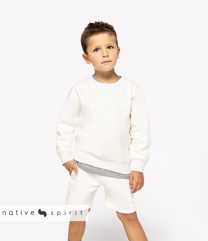 Native Spirit Kids Crew Neck Sweatshirt NS403