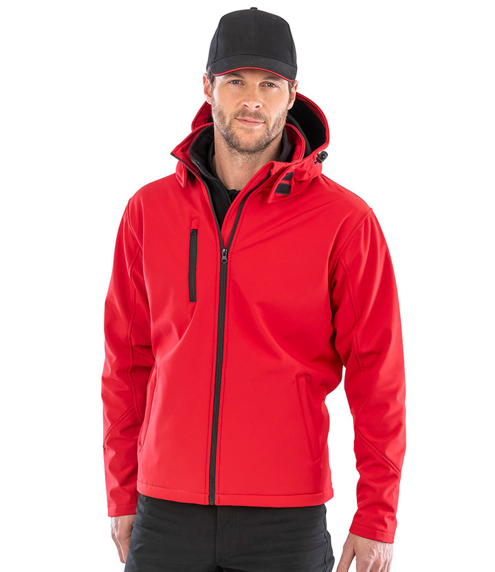 Result Core Hooded Soft Shell Jacket RS230M